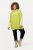 Ulla Popken Oversized Knit Sweater Vest Lime Green - Naisten hupparit ja collegepaidat isot koot - Mukavat collegepaidat, huput ja neuleet