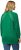Ulla Popken Contrast Braid Turtleneck Sweater Emerald Green - Naisten hupparit ja collegepaidat isot koot - 