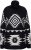 Ulla Popken Aztec-Inspired Long Sleeve Turtleneck Sweater Navy - Naisten hupparit ja collegepaidat isot koot - 
