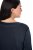 Ulla Popken Soft Fine Knit Pullover V-Neck Sweatshirt Marine - Naisten hupparit ja collegepaidat isot koot - Mukavat collegepaidat, huput ja neuleet