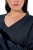 Ulla Popken Soft Fine Knit Pullover V-Neck Sweatshirt Marine - Naisten hupparit ja collegepaidat isot koot - Mukavat collegepaidat, huput ja neuleet