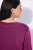 Ulla Popken Soft Fine Knit Pullover V-Neck Sweatshirt Dark Lilac - Naisten hupparit ja collegepaidat isot koot - Mukavat collegepaidat, huput ja neuleet