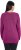 Ulla Popken Soft Fine Knit Pullover V-Neck Sweatshirt Dark Lilac - Naisten hupparit ja collegepaidat isot koot - 