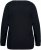 Ulla Popken Casual V-Neck Long Sleeve Sweater Navy Blue - Naisten hupparit ja collegepaidat isot koot - 
