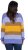 Ulla Popken Colorful Chunky Striped Sweater Lavender - Naisten hupparit ja collegepaidat isot koot - 