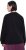 Ulla Popken Tulle Panel Sweatshirt Black - Naisten hupparit ja collegepaidat isot koot - 