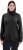 Ulla Popken Turtleneck Ribbed Trim Long Sleeve Sweater Black - Naisten hupparit ja collegepaidat isot koot - 