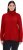 Ulla Popken Turtleneck Ribbed Trim Long Sleeve Sweater Salsa Red - Naisten hupparit ja collegepaidat isot koot - 