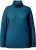 Ulla Popken Turtleneck Ribbed Trim Long Sleeve Sweater Cerulean - Naisten hupparit ja collegepaidat isot koot - 