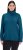 Ulla Popken Turtleneck Ribbed Trim Long Sleeve Sweater Cerulean - Naisten hupparit ja collegepaidat isot koot - 