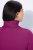 Ulla Popken Turtleneck Ribbed Trim Long Sleeve Sweater Berry - Naisten hupparit ja collegepaidat isot koot - Mukavat collegepaidat, huput ja neuleet