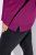 Ulla Popken Turtleneck Ribbed Trim Long Sleeve Sweater Berry - Naisten hupparit ja collegepaidat isot koot - Mukavat collegepaidat, huput ja neuleet