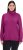 Ulla Popken Turtleneck Ribbed Trim Long Sleeve Sweater Berry - Naisten hupparit ja collegepaidat isot koot - 