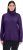 Ulla Popken Turtleneck Ribbed Trim Long Sleeve Sweater Deep Violet - Naisten hupparit ja collegepaidat isot koot - 