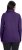 Ulla Popken Turtleneck Ribbed Trim Long Sleeve Sweater Deep Violet - Naisten hupparit ja collegepaidat isot koot - 