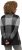 Ulla Popken Grand Check Long Sleeve Sweater Charcoal Grey Melange - Hupparit ja collegepaidat - 