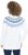 Ulla Popken Norwegian-Inspired Long Sleeve Knit Sweater Snow White - Naisten hupparit ja collegepaidat isot koot - 
