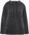Ulla Popken Chenille Knit Hoodie Graphite Grey - Hupparit ja collegepaidat - 