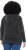 Ulla Popken Chenille Knit Hoodie Graphite Grey - Hupparit ja collegepaidat - 