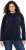Ulla Popken Chenille Knit Hoodie Navy - Naisten hupparit ja collegepaidat isot koot - 