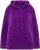 Ulla Popken Chenille Knit Hoodie Dark Purple - Hupparit ja collegepaidat - 
