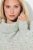 Ulla Popken Space Yarn Oversized Turtleneck Sweater Light Grey Melange - Naisten hupparit ja collegepaidat isot koot - Mukavat collegepaidat, huput ja neuleet