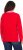 Ulla Popken Color Block Long Sleeve Sweater Lychee - Naisten hupparit ja collegepaidat isot koot - 
