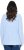 Ulla Popken Long Sleeve V-Neck Ribbed Knit Sweater Light Blue - Naisten hupparit ja collegepaidat isot koot - 