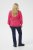 Kaffe Curve Violi Sweatshirt Raspberry Pink - Collegepaidat - 