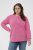 Kaffe Curve Sus Sweatshirt Pink Power - Collegepaidat - 