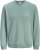 Jack & Jones Brandon Sweatshirt Turquoise - Hupparit ja collegepaidat - Miesten hupparit ja collegepaidat isot koot