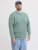 Jack & Jones Brandon Sweatshirt Turquoise - Hupparit ja collegepaidat - Miesten hupparit ja collegepaidat isot koot
