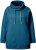 Ulla Popken Drawstring Collar Long Sleeve Sweatshirt Cerulean - Naisten hupparit ja collegepaidat isot koot - 