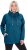 Ulla Popken Drawstring Collar Long Sleeve Sweatshirt Cerulean - Naisten hupparit ja collegepaidat isot koot - 