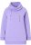 Ulla Popken Drawstring Collar Long Sleeve Sweatshirt Pale Lilac - Naisten hupparit ja collegepaidat isot koot - 