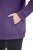 Ulla Popken Drawstring Collar Long Sleeve Sweatshirt Deep Violet - Ulla Popken - Ulla Popken plus-size-vaatteet