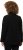 Ulla Popken Modular Fleece Zip Front Jacket Black - Naisten hupparit ja collegepaidat isot koot - 