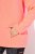 Ulla Popken Modular Fleece Zip Front Jacket Neon Pink - Naisten hupparit ja collegepaidat isot koot - Mukavat collegepaidat, huput ja neuleet