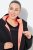Ulla Popken Modular Fleece Zip Front Jacket Neon Pink - Naisten hupparit ja collegepaidat isot koot - Mukavat collegepaidat, huput ja neuleet
