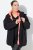 Ulla Popken Modular Fleece Zip Front Jacket Neon Pink - Naisten hupparit ja collegepaidat isot koot - Mukavat collegepaidat, huput ja neuleet