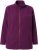 Ulla Popken Modular Fleece Zip Front Jacket Dark Cherry - Naisten hupparit ja collegepaidat isot koot - 
