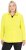 Ulla Popken Modular Fleece Zip Front Jacket Lime - Naisten hupparit ja collegepaidat isot koot - 