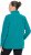 Ulla Popken Modular Fleece Zip Front Jacket Emerald - Naisten hupparit ja collegepaidat isot koot - 