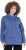 Ulla Popken Teddy Collar Printed Sweatshirt Atlantic Blue - Naisten hupparit ja collegepaidat isot koot - 