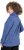 Ulla Popken Teddy Collar Printed Sweatshirt Atlantic Blue - Naisten hupparit ja collegepaidat isot koot - 
