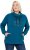 Ulla Popken Rhinestone Snowflake Turtleneck Sweatshirt Teal - Naisten hupparit ja collegepaidat isot koot - 