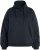 Ulla Popken Gathered Sleeve Oversized Fit Sweatshirt Navy - Naisten hupparit ja collegepaidat isot koot - 