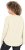 Ulla Popken Embroidered Freedom Rolled Edge Sweatshirt Sand - Naisten hupparit ja collegepaidat isot koot - 