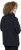 Ulla Popken Sparkling Candy Cane Graphic Sweatshirt Black - Naisten hupparit ja collegepaidat isot koot - 