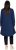 Ulla Popken Flounce Panel Long Sleeve Sweatshirt Dress Navy - Naisten hupparit ja collegepaidat isot koot - 
